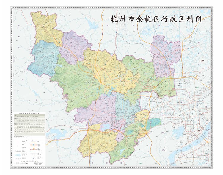 杭州市行政区划分(杭州市行政区划分图)