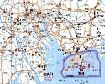 广州南沙地图(广州南沙地图详细高清版)