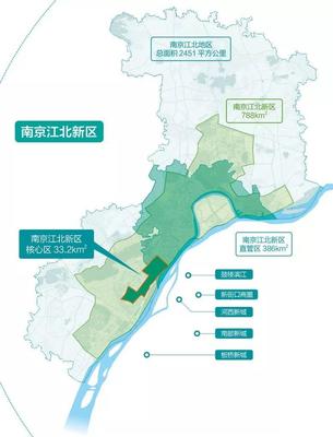 南京江北新区最新规划方案(南京江北新区总体规划图)