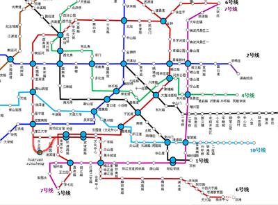 北京地铁6号线站点名(北京地铁6号线站名表)